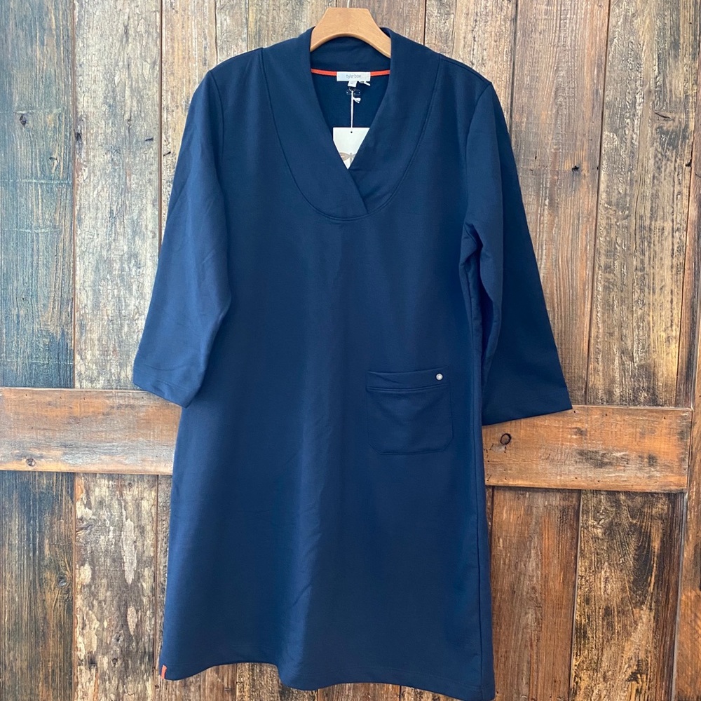 Tyler Boe, L, Navy Blue, Sweatshirt, Dress